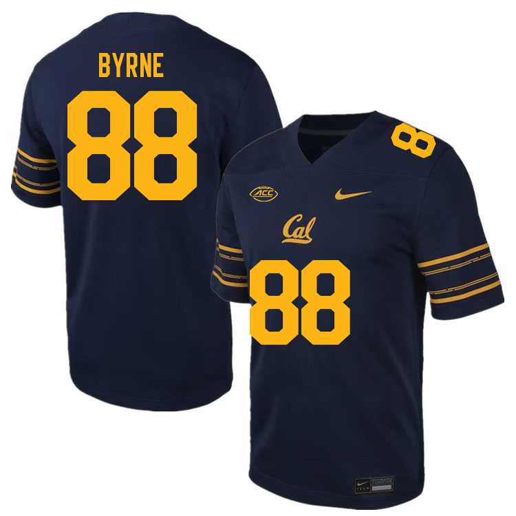 Men #88 J.T. Byrne California Golden Bears ACC Conference College Football Jerseys Stitched Sale-Nav